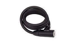 Велозамок OYYO CB02, 12 х 1800 мм. (Черный)