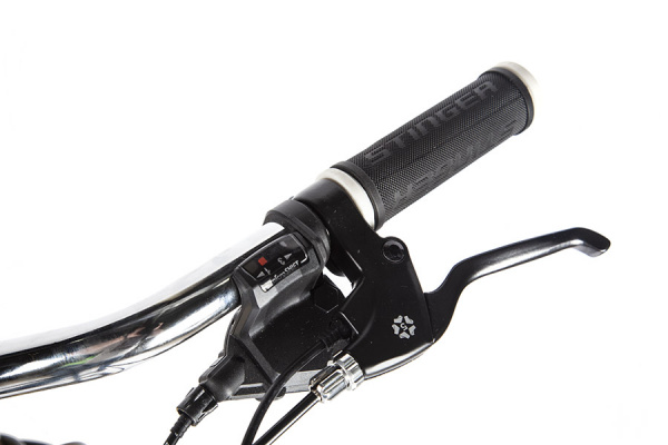 Велогибрид eltreco stinger victoria 26 (17", бежевый) 36v 250w